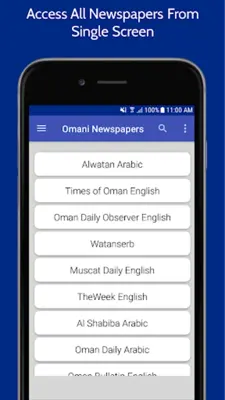 Oman Newspapers | Oman News app | Omani News android App screenshot 4